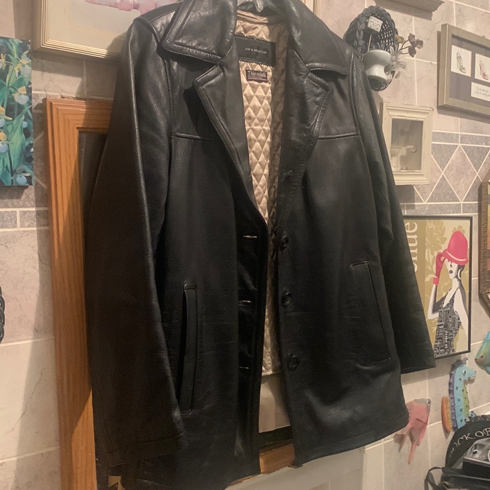 Thinsulate leather Jacket